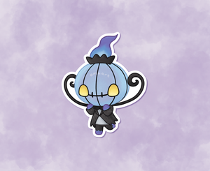 #609 AC Chandelure Sticker - Matte, Vinyl