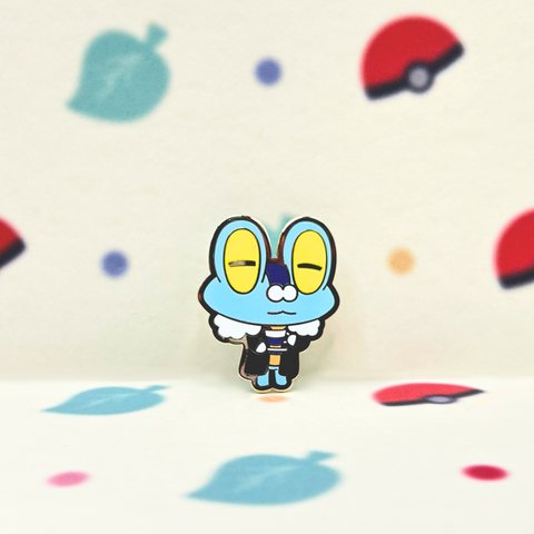 #656 Froakie Enamel Pin