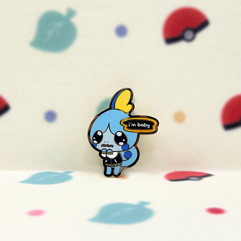 Animal Crossing Sobble Enamel Pin