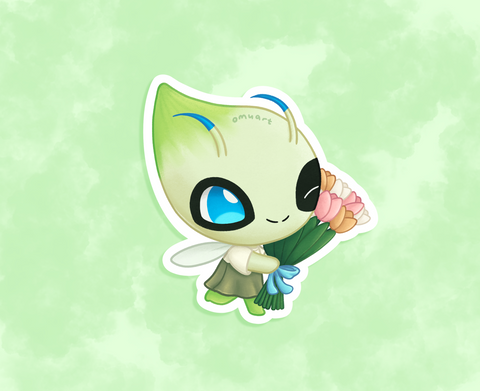 #251 AC Celebi Sticker - Matte, Vinyl