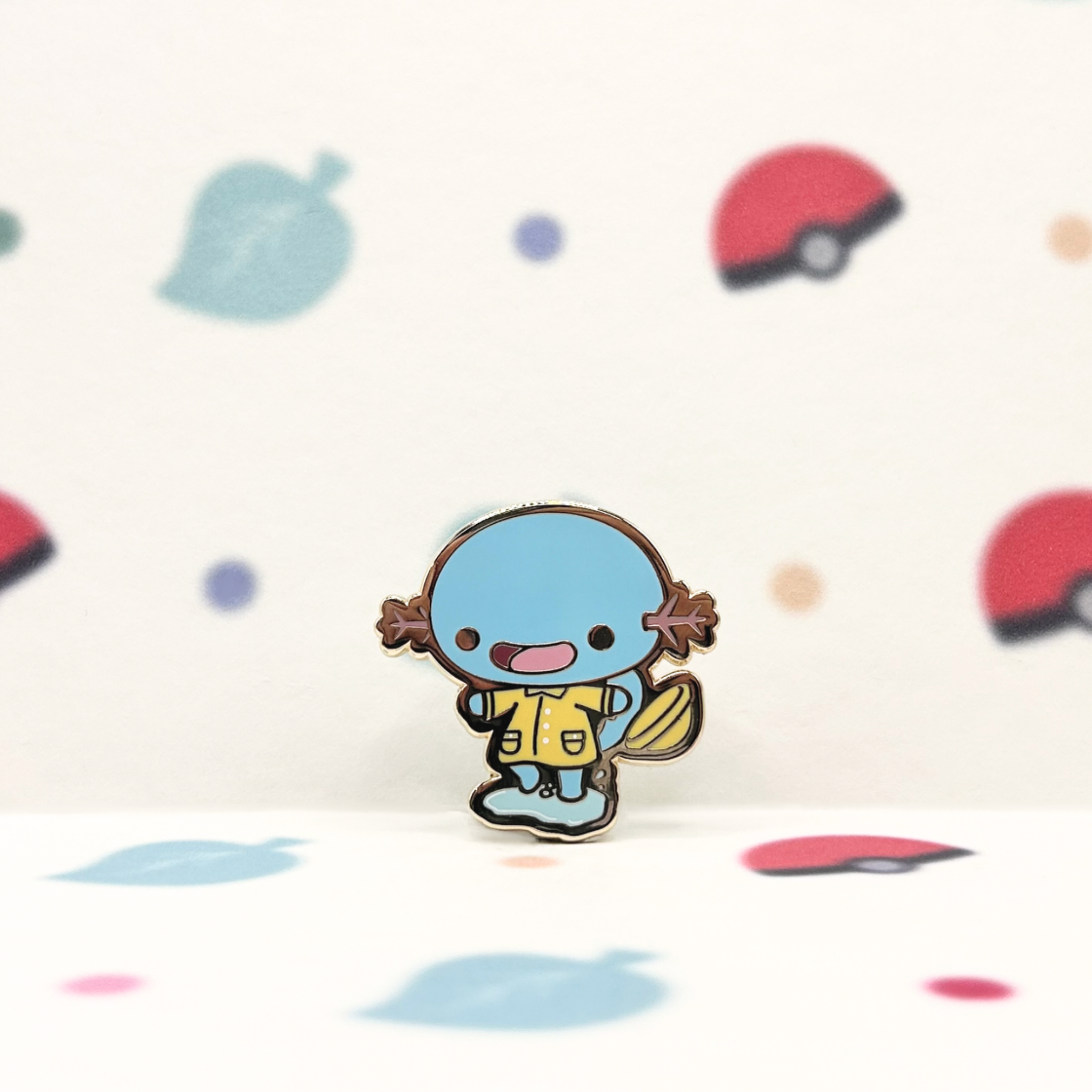 #194 Wooper Enamel Pin