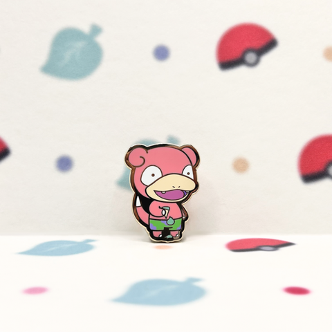 #079 Slowpoke Enamel Pin