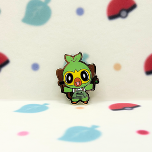 #810 Grookey Enamel Pin