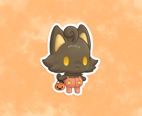 Pumpkaboo Animal Crossing Sticker - Matte, Vinyl