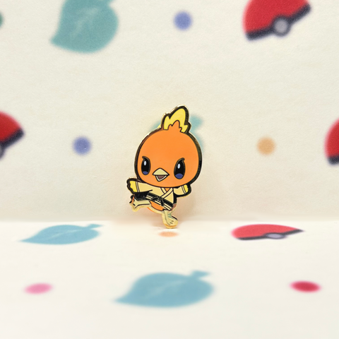 #255 Torchic Enamel Pin