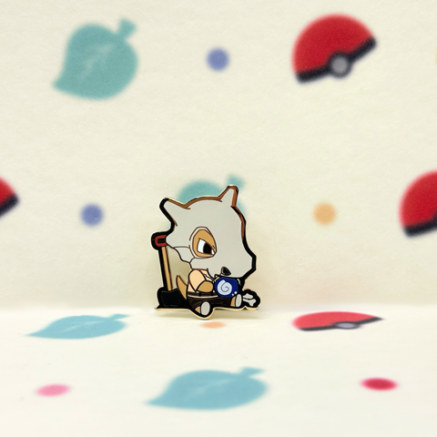 Animal Crossing Cubone Enamel Pin