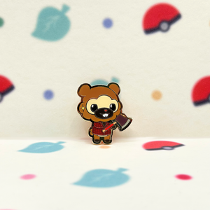 #399 Bidoof Enamel Pin