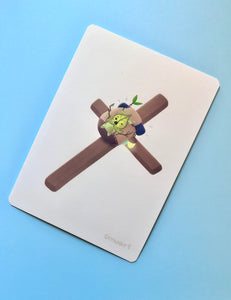 ToTK Backpack Korok Print