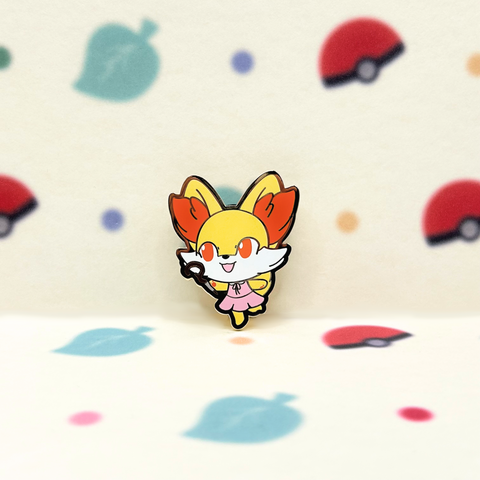 Animal Crossing Fennekin Enamel Pin