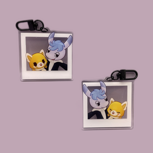 Aggretsuko - Tadano and Retsuko Keychain