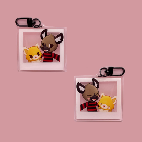 Aggretsuko - Haida and Retsuko Keychain