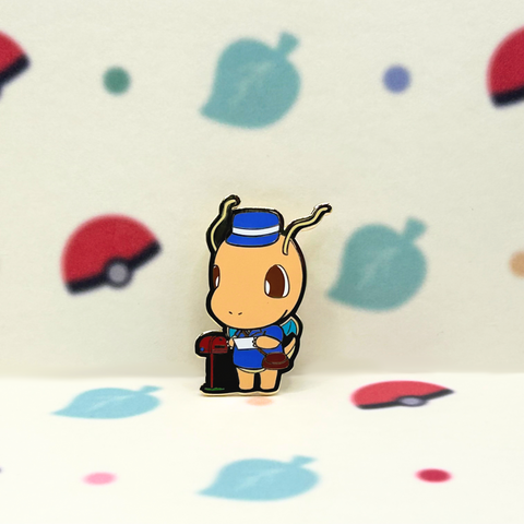 Animal Crossing Dragonite Enamel Pin