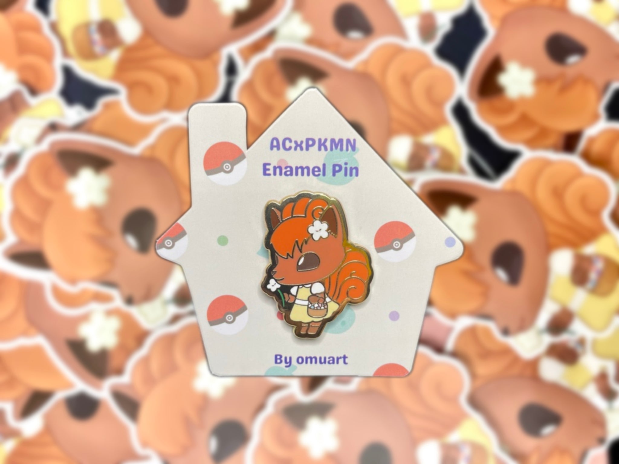 #037 Vulpix Enamel Pin