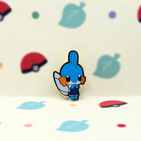 Animal Crossing Mudkip Enamel Pin