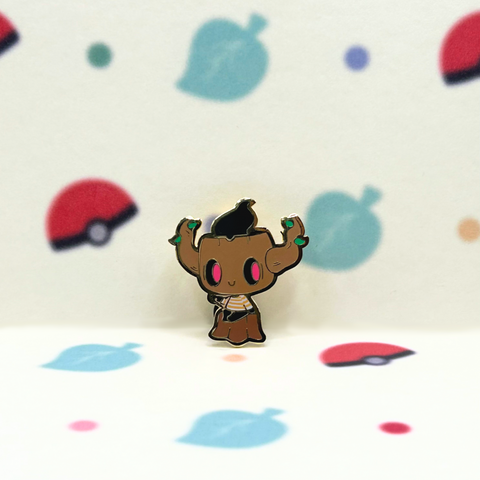 #708 Phantump Enamel Pin