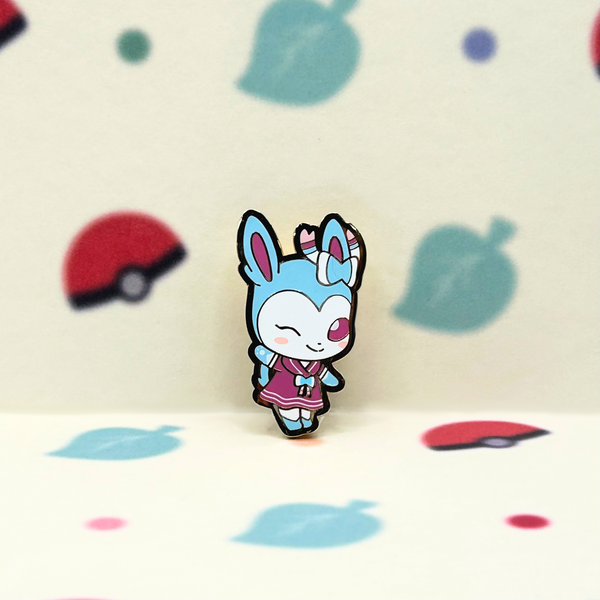 #700 Sylveon Enamel Pin