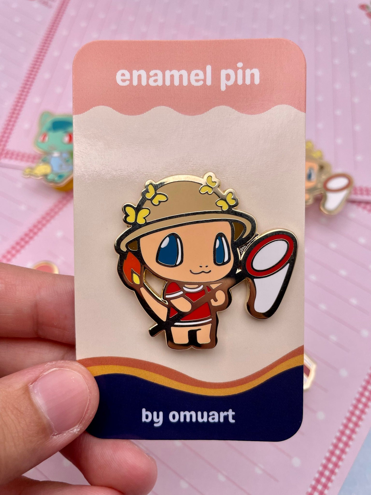 Animal Crossing Charmander Enamel Pin