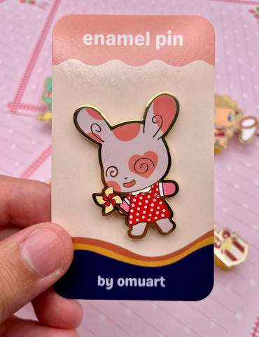 Animal Crossing Spinda Enamel Pin