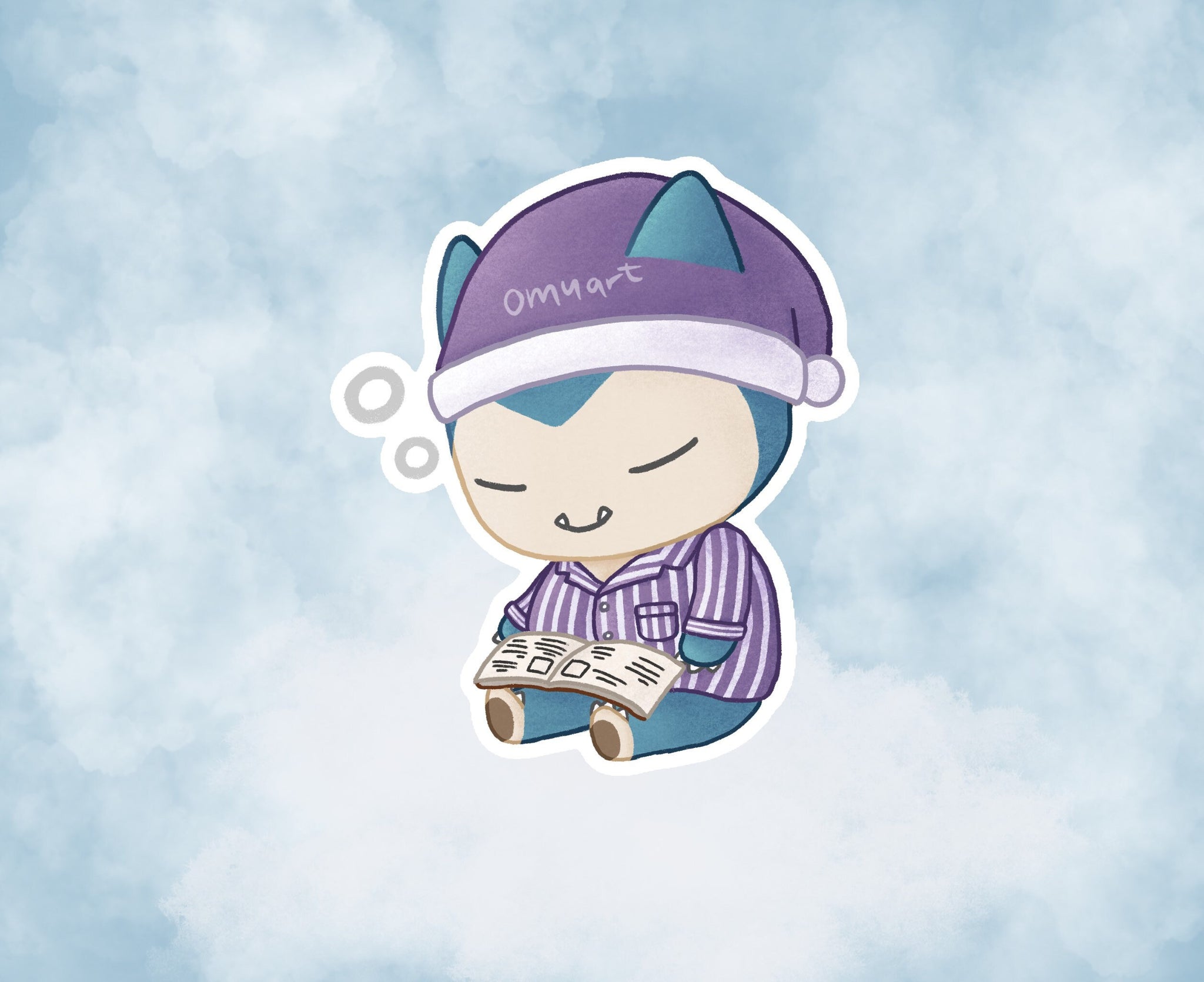 #143 AC Snorlax Sticker - Matte, Vinyl