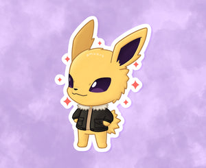 #135 AC Jolteon Sticker - Matte, Vinyl